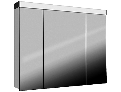 Spiegelschrank ALTO NEW LED 120/85/12 T30/60/30 weiss