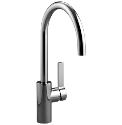 Spültischmischer TARA ULTRA A200mm schwenk platin matt