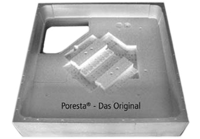 Duschenwannenträger PORESTA Expert 110/90/17cm