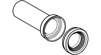 Monolith Ablaufmanschette für WC