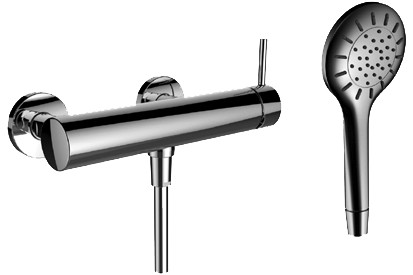 Duschenmischer TWINPLUS AD153mm mit Zubehör