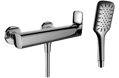 Duschenmischer CITYPLUS AD153mm mit Zubehör