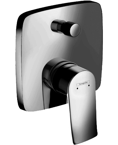 Bademischer METRIS UP  15.5/15.5cm Endmontageset