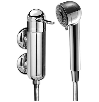 Duschenmischer MILOR AD76mm vertikal mit Zubehör