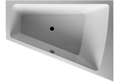 Badewanne PAIOVA 180/140-68/48.5cm E-rechts weiss