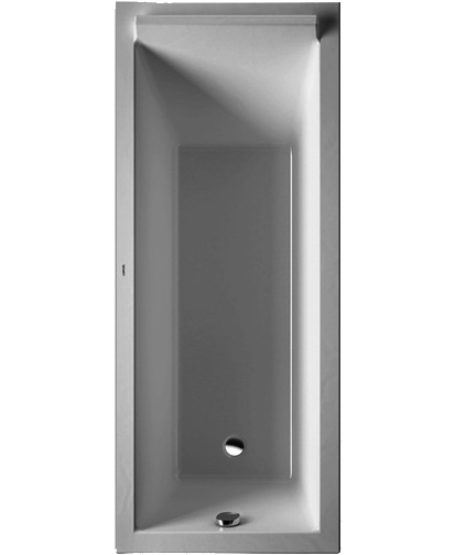 Badewanne STARCK 170/75/46cm weiss