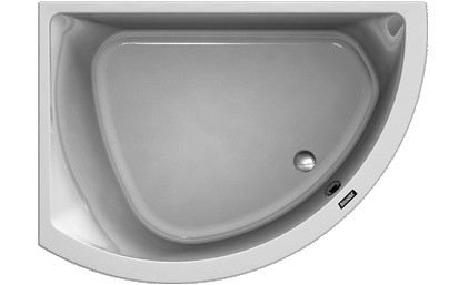 Badewanne PRIME-LINE 249  175/110/47.2cm K-links weiss