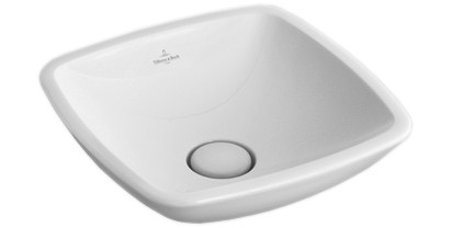 Aufsatzwaschtisch LOOP&FRIENDS 38/38cm m.ÜL weiss 