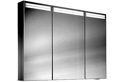 Spiegelschrank ARANGALINE LED 100/70/12cm T3 silber