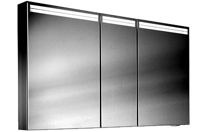Spiegelschrank ARANGALINE LED 130/70/12cm T3 silber