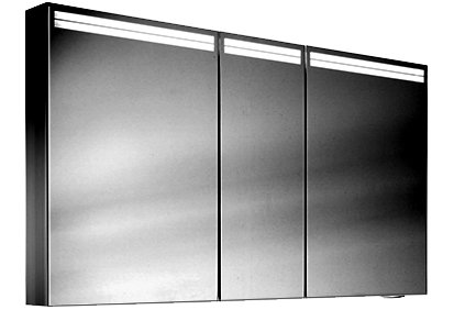 Spiegelschrank ARANGALINE LED 150/70/12cm T3 silber