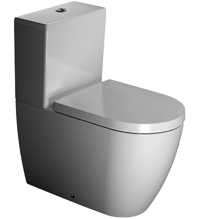 Standklosett ME BY STARCK Abgang Vario weiss