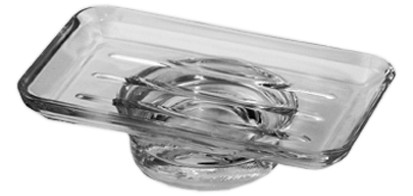 Seifenschale CHIC07/14 / VANESSA Klarglas