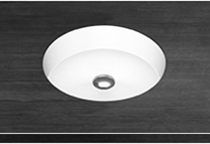 Einbauwaschtisch ALAPE EB.D36.9/T9.7 o.HL/o.ÜL.  weiss