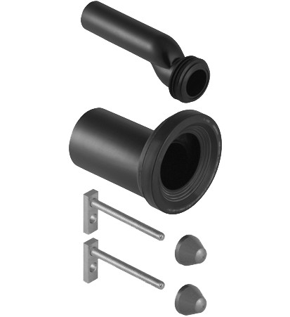 Wand-Anschlussgarnitur GEBERIT D90 exentrisch