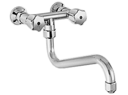 Wandbatterie GASTRO AD153/A300/B81mmschwenk/unten