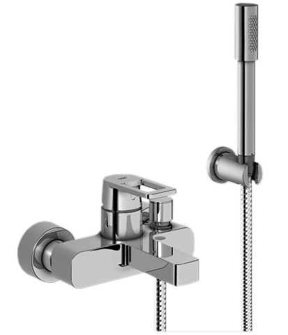 Bademischer QUADRA AD150mm mit Zubehör