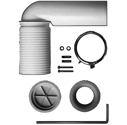 Ablaufbogen LAUFEN Vario 70-205mm weiss