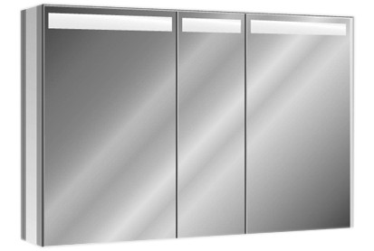 Spiegelschrank CUBANGO 150/80/13cm T3 60/30/60 weiss