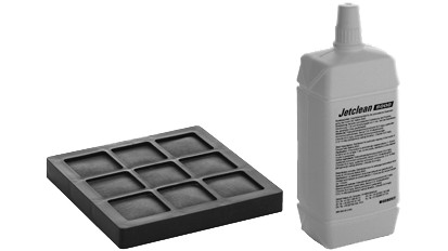 AQUACLEAN Aktivkohlefilter Set à 1 u. 1 Düsenreiniger