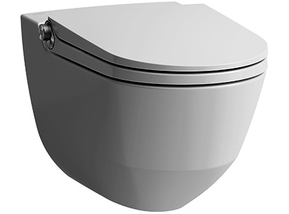 Dusch-WC CLEANET RIVA UP  rimless weiss