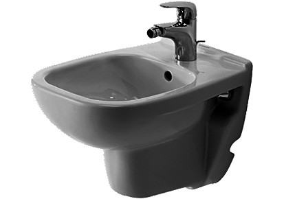 Wandbidet D-CODE 48/35cm 1 HL/m.Ö./m.ÜL.weiss