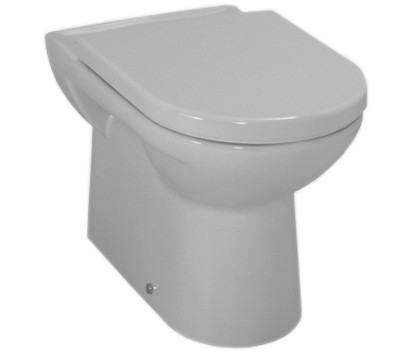 Standklosett PRO UP Abgang verdeckt weiss