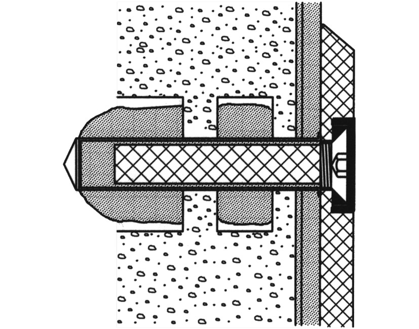 Befestigungsmaterial NORMBAU CAVERE für Lochziegel 