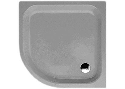 Eckduschenwanne SCHMIDLIN S80/T6.5/R50cm weiss