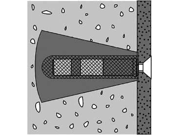 Befestigungsset HEWI BM 11.2 zu Wandstütz-u. Klappgriff 801/805