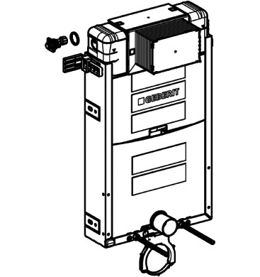 Einbauspülkasten KOMBIFIX OMEGA Typ 108