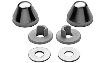 Abdeckkappen-Set GEBERIT (2 Stk.) verchromt