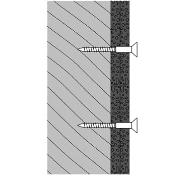 Befestigungsset HEWI BM12.3 zu Klappgriff und Klappsitz