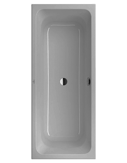 Badewanne AVENTO 170/75/44cm weiss