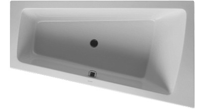 Badewanne PAIOVA 170/100-62/48.5cm E-rechts weiss