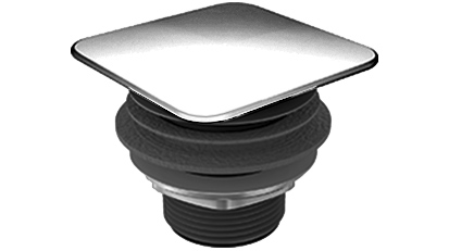 Ablaufventil KALDEWEI Mod. 3905  Deckel eckig weiss