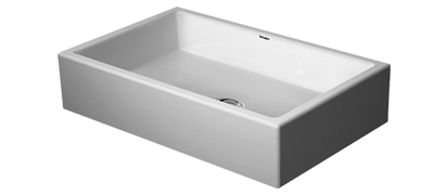 Aufsatzwaschtisch VERO AIR 60/38cm o.HL o.ÜL. weiss