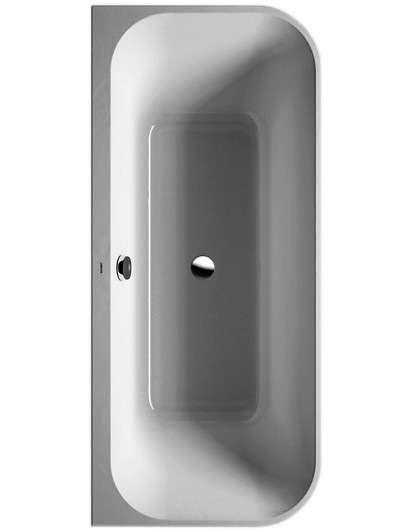 Badewanne SONAR 165/81,5/53,5cm weiss