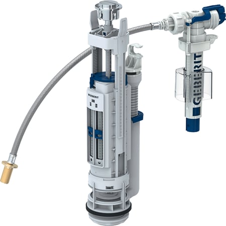 Spülgarnitur Typ 290 GEBERIT zu Keramik-Spülkasten