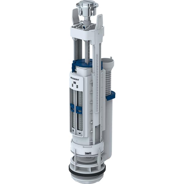 Spülgarnitur Typ 290 GEBERIT zu Keramik-Spülkasten