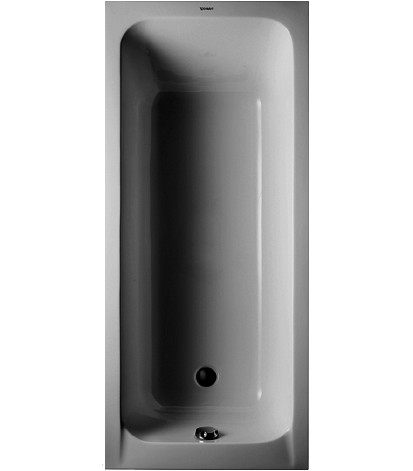 Badewanne D-CODE 170/75/42cm  weiss