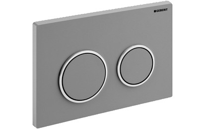 Abdeckplatte KAPPA21 mattchrom-chrom