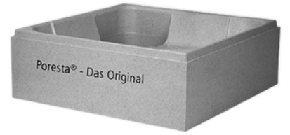 Duschenwannenträger PORESTA Expert 100/80/30.5cm