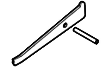 Hebel GEBERIT zu Spülkasten AP121/125