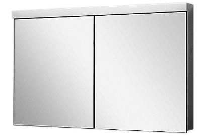 Spiegelschrank DUPLEX NEW 120/75/12/ T2 weiss