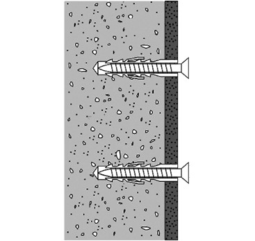 Befestigungsset HEWI BM10.3 zu Klappgriff und Klappsitz