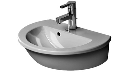 Waschtisch DARLING NEW 47/34.5cm 1 HL/m.ÜL. weiss