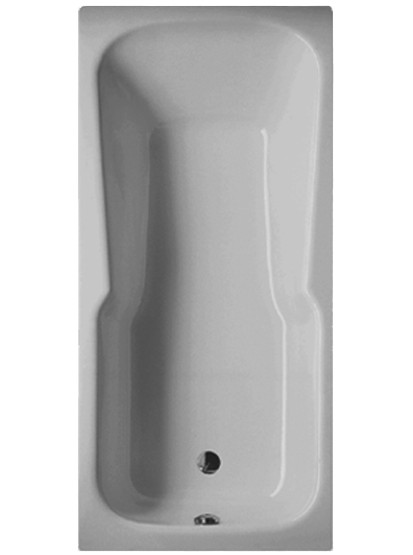 Badewanne KOMBI 170/75/38cm weiss