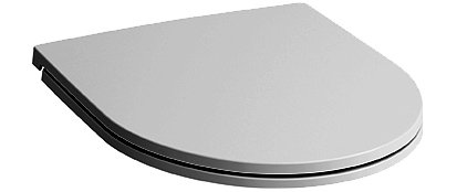 Klosettsitz MODERNA R SLIM m.Deckel softclose weiss