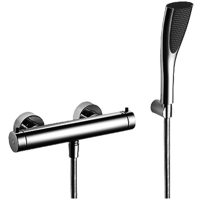 Duschenmischer ZOE THERM AD153mm mit Zubehör